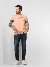 Dark Blue Mid Rise jeans