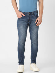 Medium Blue Washed Jeans