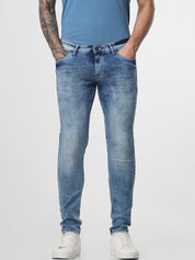 Medium Blue Ankle Length Jeans