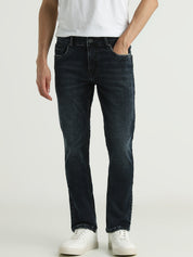 Men Dark Indigo Slim Fit Stretch Denim Jeans