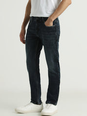 Men Dark Indigo Slim Fit Stretch Denim Jeans