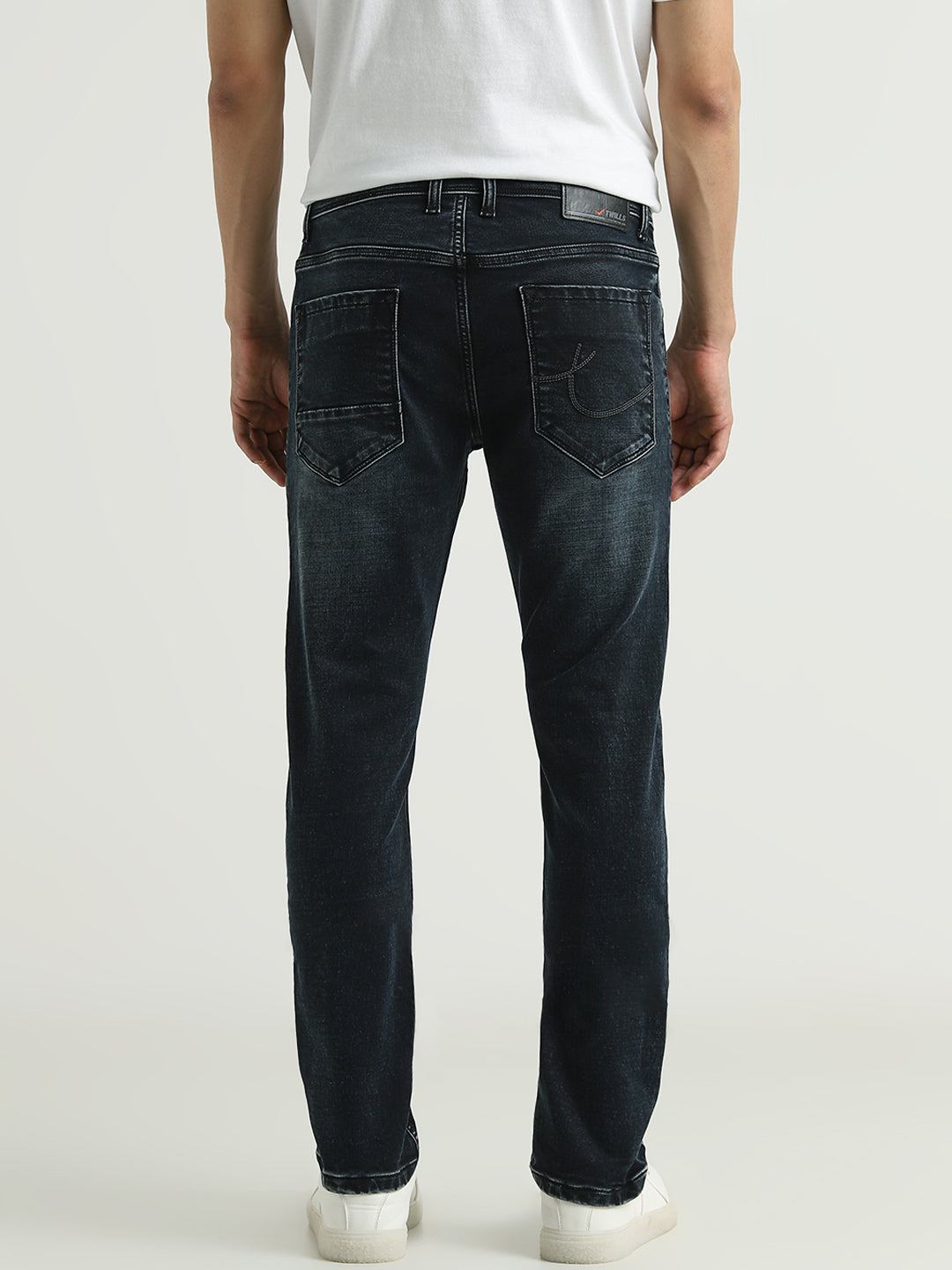 Men Dark Indigo Slim Fit Stretch Denim Jeans