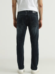 Men Dark Indigo Slim Fit Stretch Denim Jeans