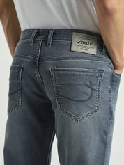 Men Light Blue Slim Fit Stretch Denim Jeans