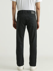 Men Jet Black Slim Fit Stretch Denim Jeans
