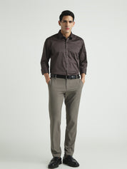 Men's Classic Brown Shirt