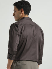 Men's Classic Brown Shirt