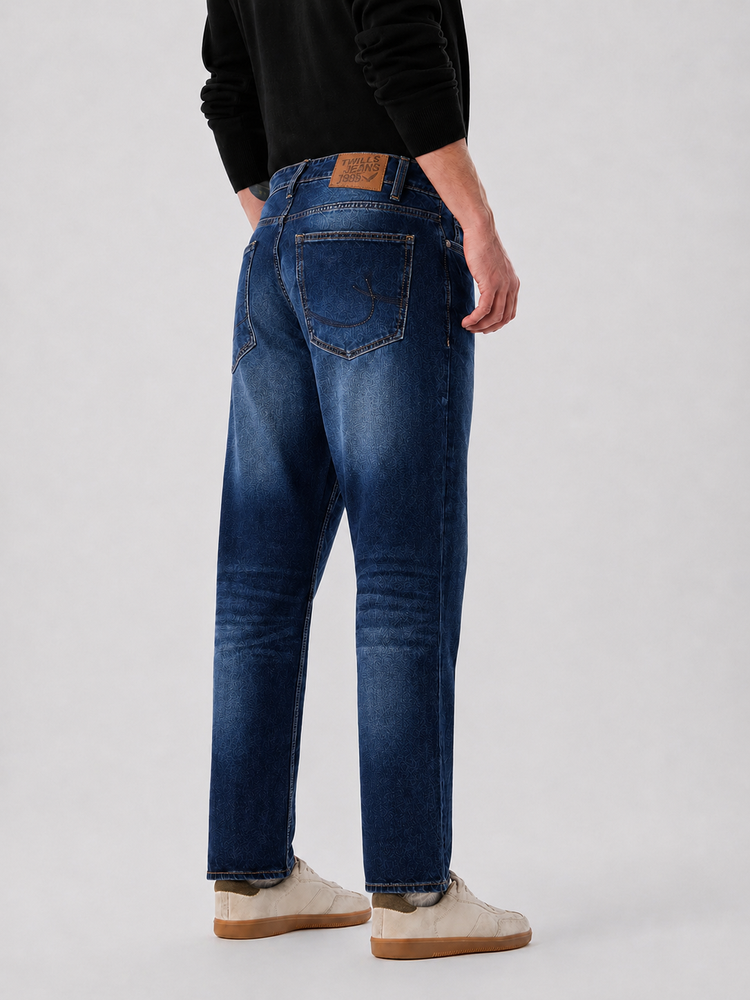Dark Indigo Ankle Length Jeans