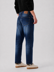 Dark Indigo Ankle Length Jeans