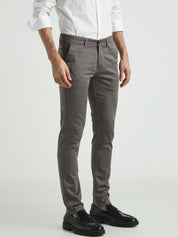 Men Slim Fit Formal Trousers