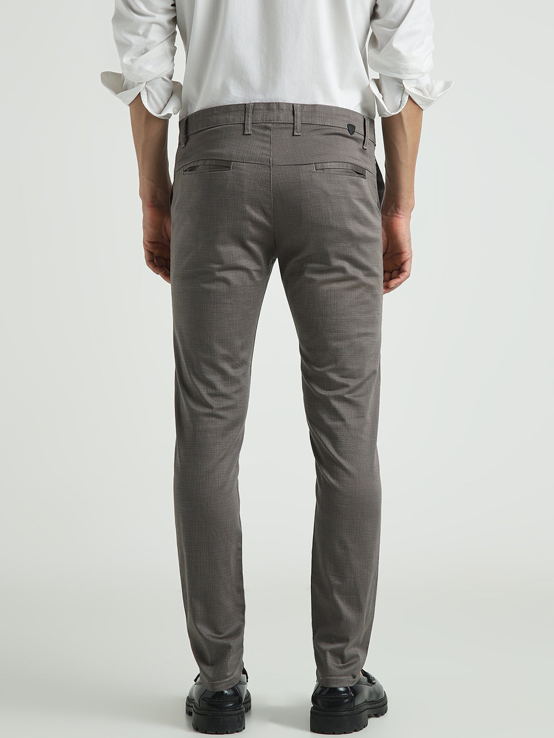 Men Slim Fit Formal Trousers