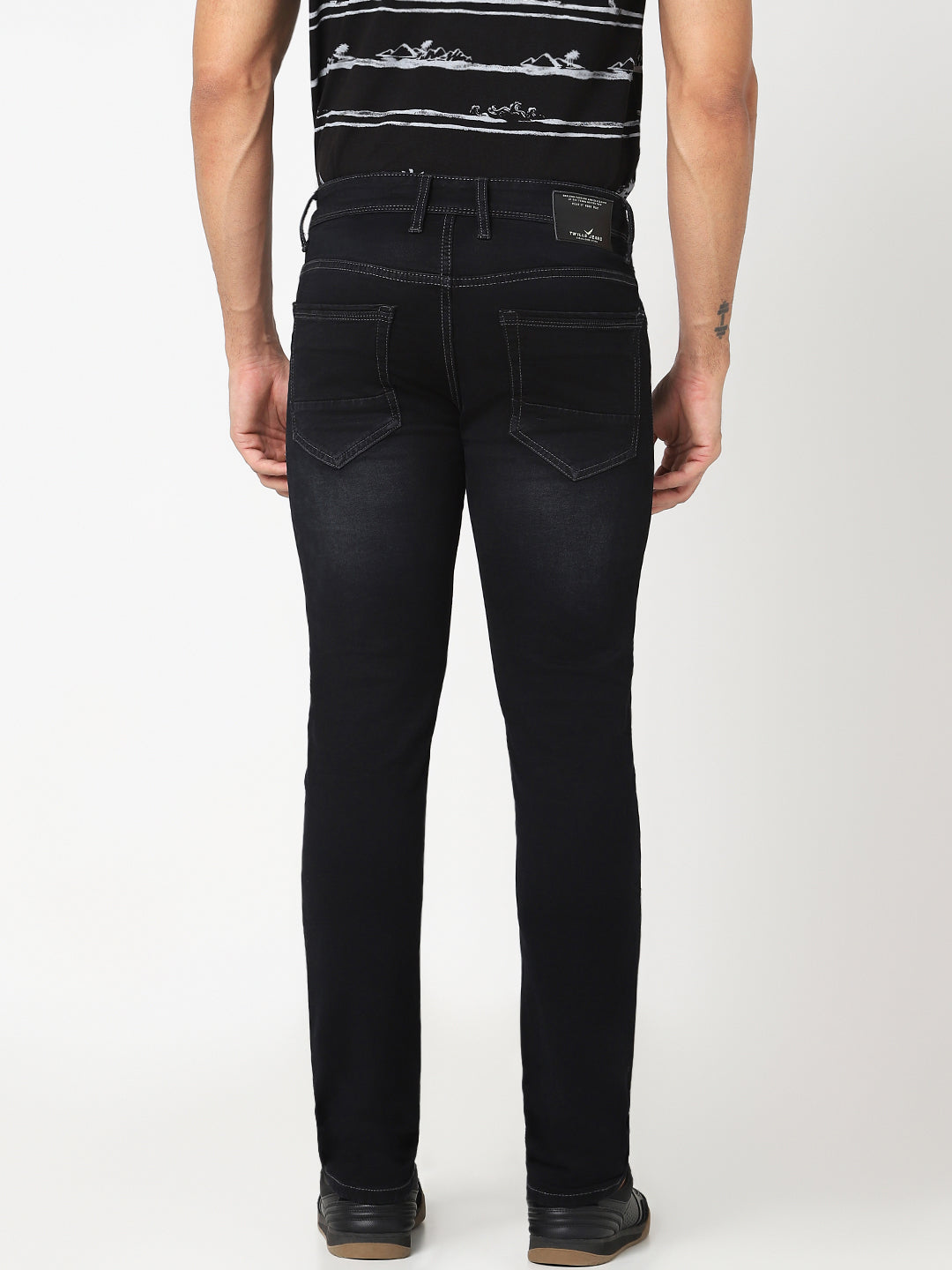 Men’s Black Slim Fit Stretch  Jeans