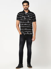 Men’s Black Slim Fit Stretch  Jeans