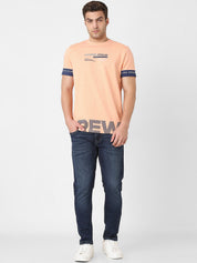 Medium Blue Low Rise Jeans