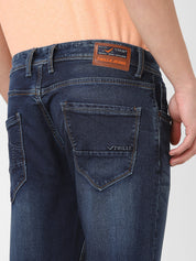 Medium Blue Low Rise Jeans