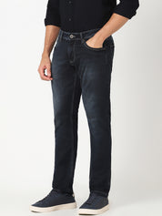 Men’s Dark Blue Straight Fit  Jeans