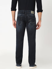 Men’s Dark Blue Straight Fit  Jeans