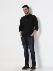 Men’s Dark Indigo Slim Fit Stretch  Jeans