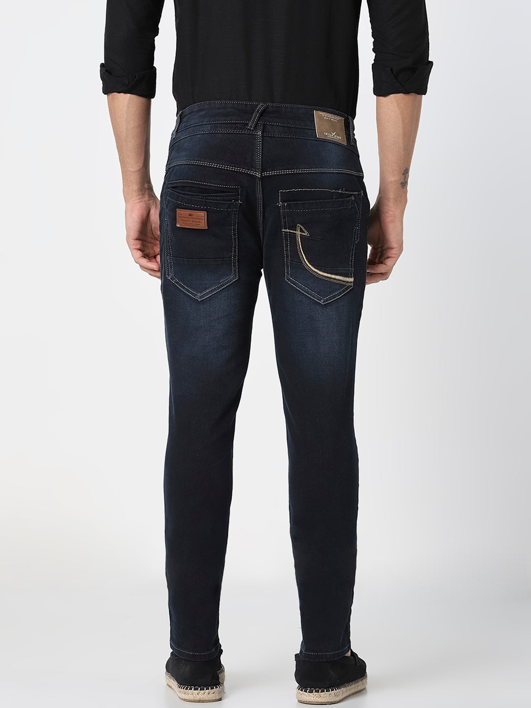 Men’s Dark Indigo Slim Fit Stretch  Jeans