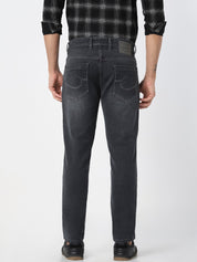 Men’s Charcoal Grey Straight Fit  Jeans