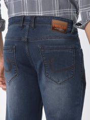 Men’s Mid Indigo Slim Straight Fit  Jeans