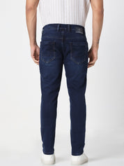 Mid Indigo Slim Straight Fit  Jeans