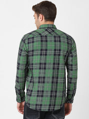 Green Checked Shirt