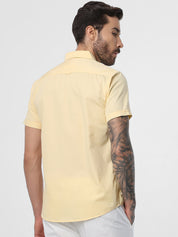 Mens Yellow Vacation Shirt