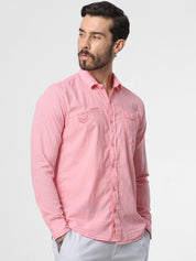 Light Pink Dobby Shirt