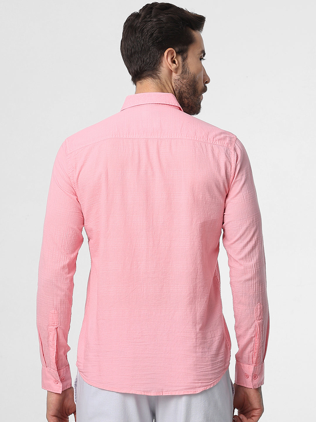 Light Pink Dobby Shirt