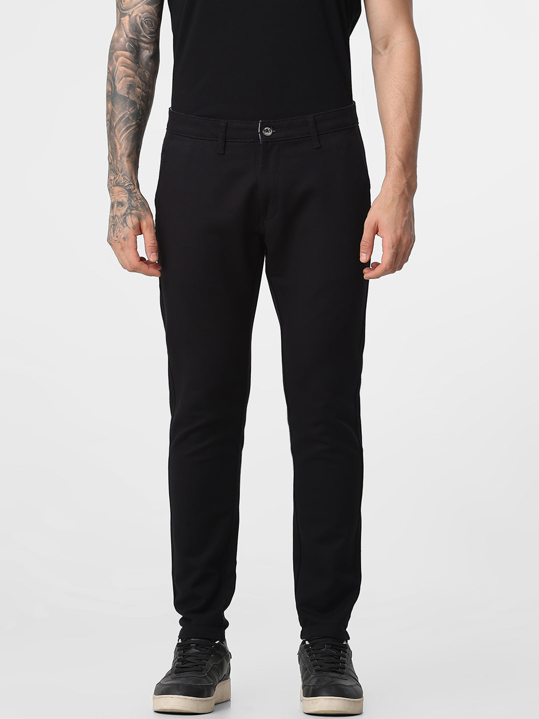 Navy 4-Way Strech Trouser