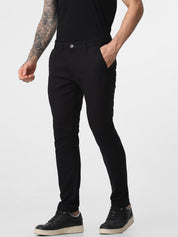 Navy 4-Way Strech Trouser