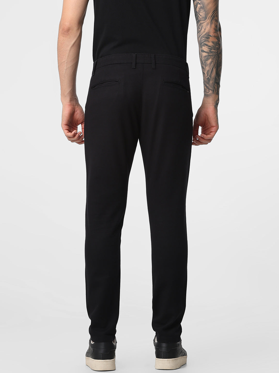 Navy 4-Way Strech Trouser