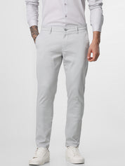 Light Grey Structured Trouser
