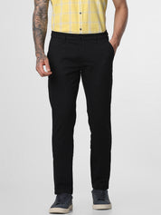 Black Printed Trouser