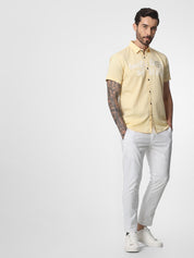 White Striped Trouser
