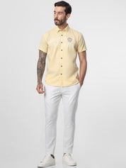 White Striped Trouser