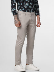 Fawn Solid Comfort Trouser