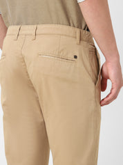 Khakhi Solid Trouser