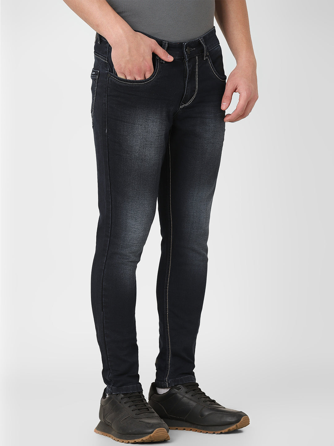 Black Faded Jeans