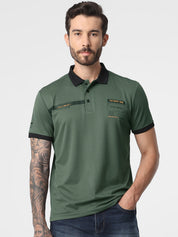 Men's Polo Printed Tshirt
