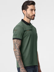 Men's Polo Printed Tshirt