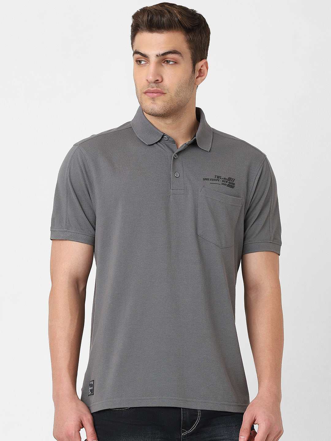 Men's Polo Printed Tshirt