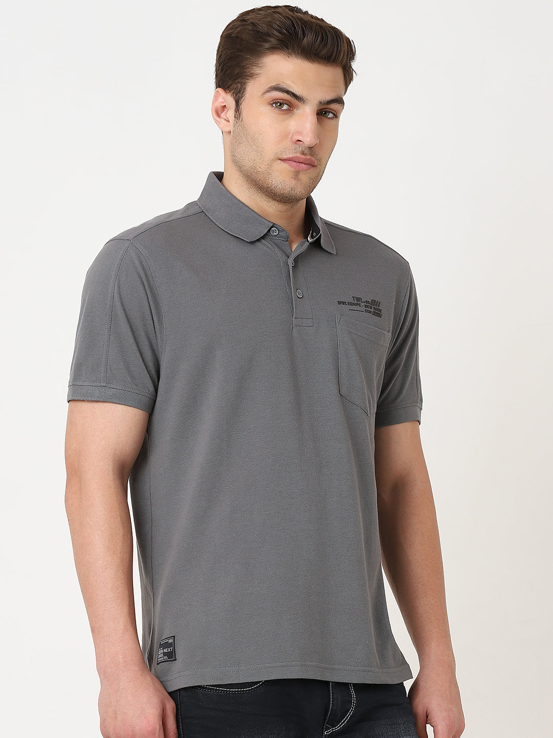 Men's Polo Printed Tshirt