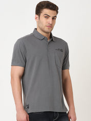 Men's Polo Printed Tshirt