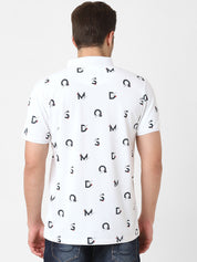 Men' Printed Half Sleeve Tshirt