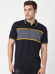 Men's Round Neck striper Tshirt