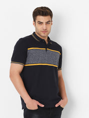 Men's Round Neck striper Tshirt