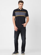 Men's Round Neck striper Tshirt
