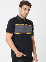 Men's Round Neck striper Tshirt